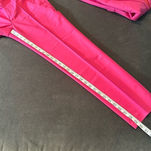 Men’s Pink 2 Piece Suit Two Button Slim Fit Size 30 Jacket 29 Pants NWT - Picture 11 of 12